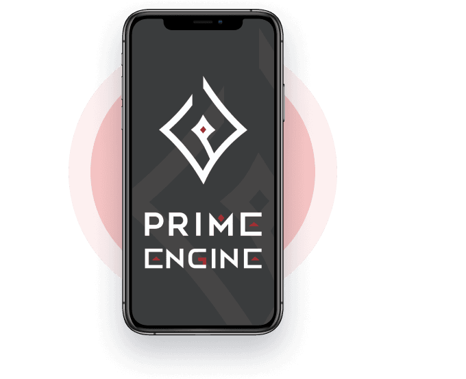 Prime Machine mobile interface